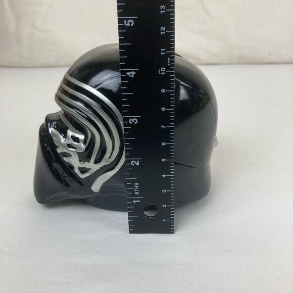 Zak Designs Star Wars Kylo Ren & Phasma Storm Trooper Helmet Ceramic Coin Bank - Picture 4 of 16